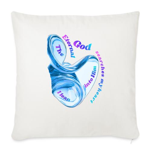 The Eternal God Psalm 11 - Throw Pillow Cover 17.5” x 17.5”