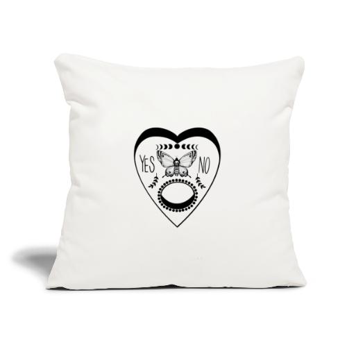 Divination Art Design - Throw Pillow Cover 17.5” x 17.5”