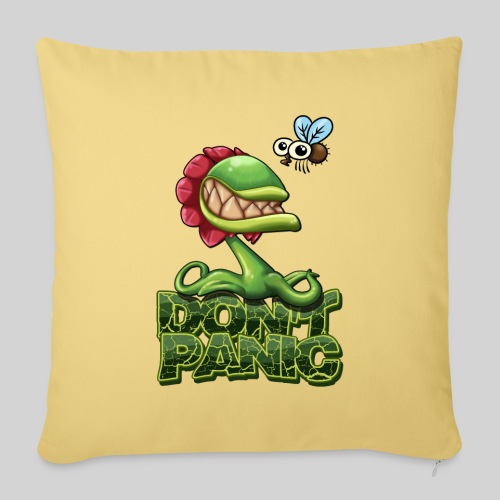Don't Panic: It's a Trap! - Throw Pillow Cover 17.5” x 17.5”