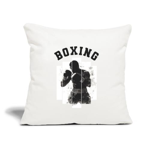 Born for Boxing - Throw Pillow Cover 17.5” x 17.5”