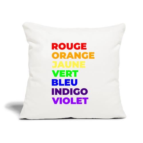 True Colors - Throw Pillow Cover 17.5” x 17.5”