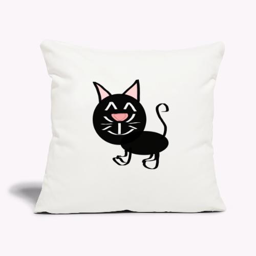 CAT - Throw Pillow Cover 17.5” x 17.5”