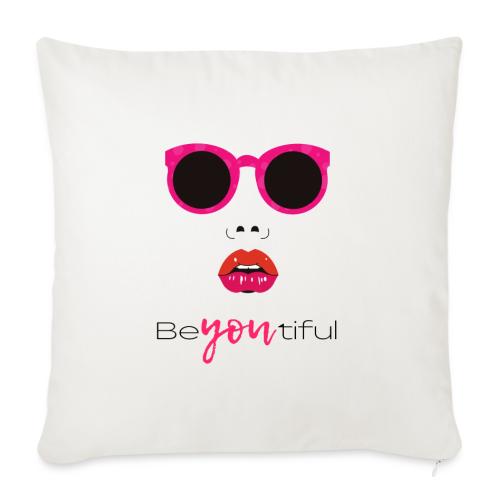 Beautiful Feminine Design - Throw Pillow Cover 17.5” x 17.5”