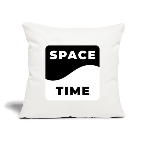 Space-time: Warped Reality - Throw Pillow Cover 17.5” x 17.5”