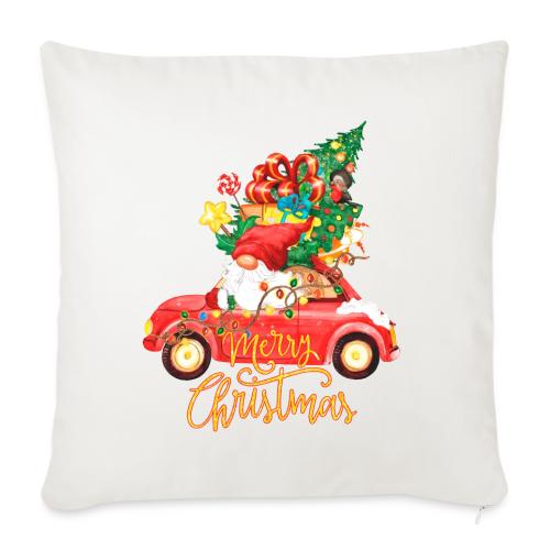 Merry Christmas - Throw Pillow Cover 17.5” x 17.5”