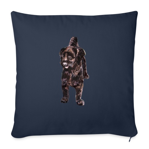 Dog - Throw Pillow Cover 17.5” x 17.5”