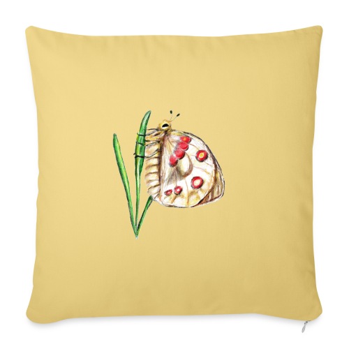 Butterfly - Throw Pillow Cover 17.5” x 17.5”