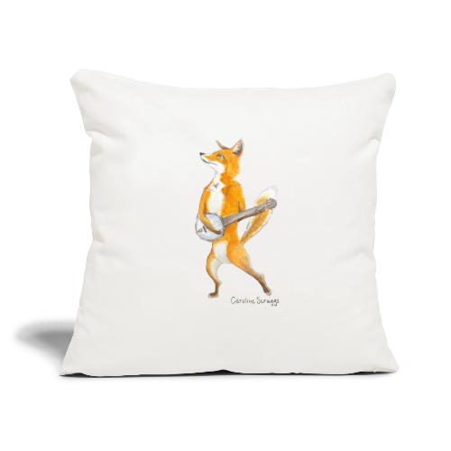 The Fantastic Fox | Wild Folk Collection - Throw Pillow Cover 17.5” x 17.5”