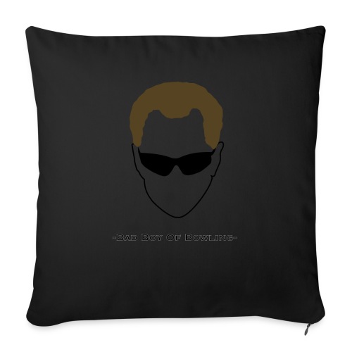 PDW Bad Boy of Bowling - Throw Pillow Cover 17.5” x 17.5”