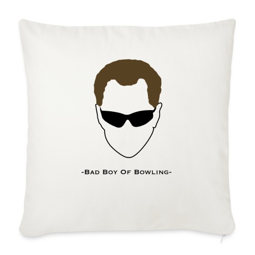 PDW Bad Boy of Bowling - Throw Pillow Cover 17.5” x 17.5”