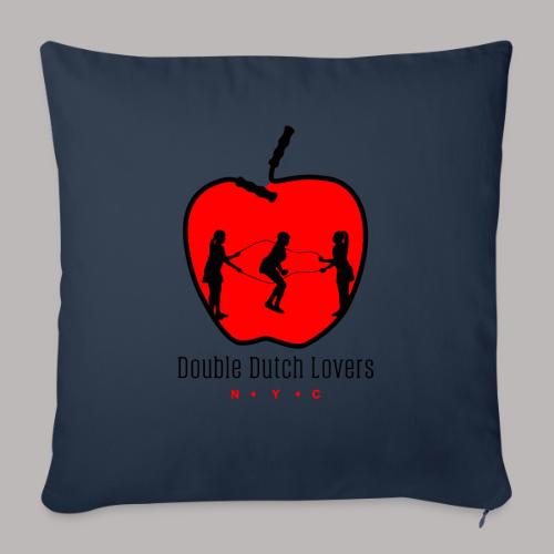 Double Dutch Lovers NYC - Throw Pillow Cover 17.5” x 17.5”