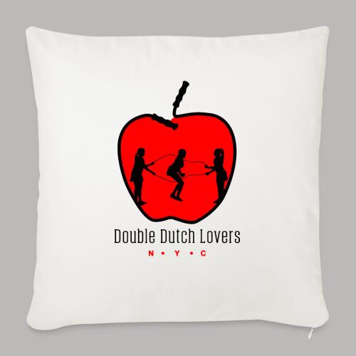 Double Dutch Lovers NYC - Throw Pillow Cover 17.5” x 17.5”