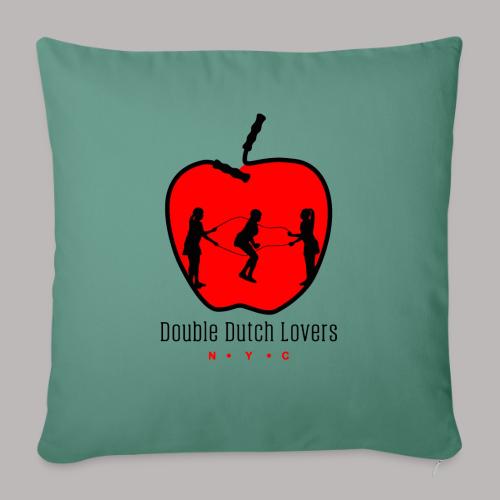 Double Dutch Lovers NYC - Throw Pillow Cover 17.5” x 17.5”