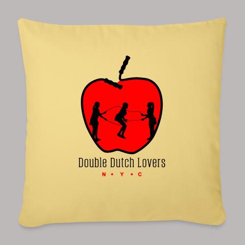 Double Dutch Lovers NYC - Throw Pillow Cover 17.5” x 17.5”