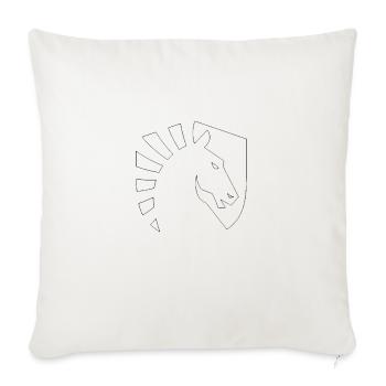 Team Liquid - Throw Pillow Cover 17.5” x 17.5” - natural white - Front