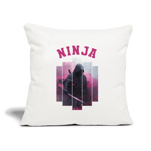 Elite Ninja Spirit - Throw Pillow Cover 17.5” x 17.5”