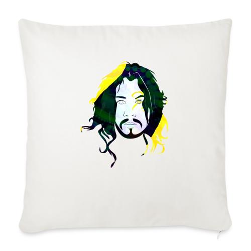 Ernesto De la Vega - Throw Pillow Cover 17.5” x 17.5”