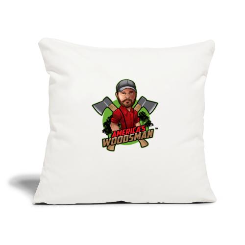 America's Woodsman™ Apparel - Throw Pillow Cover 17.5” x 17.5”