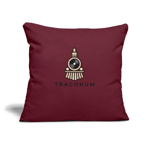 Cartoon Cosmic Train with LP Light - Throw Pillow Cover 17.5” x 17.5”