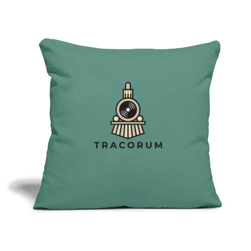 Cartoon Cosmic Train with LP Light - Throw Pillow Cover 17.5” x 17.5”