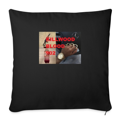 Killwood Blood 902 - Throw Pillow Cover 17.5” x 17.5”