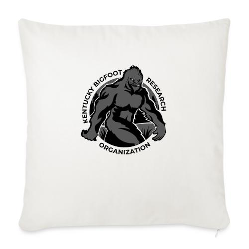 KBRO Official Logo - Black Lettering - Throw Pillow Cover 17.5” x 17.5”