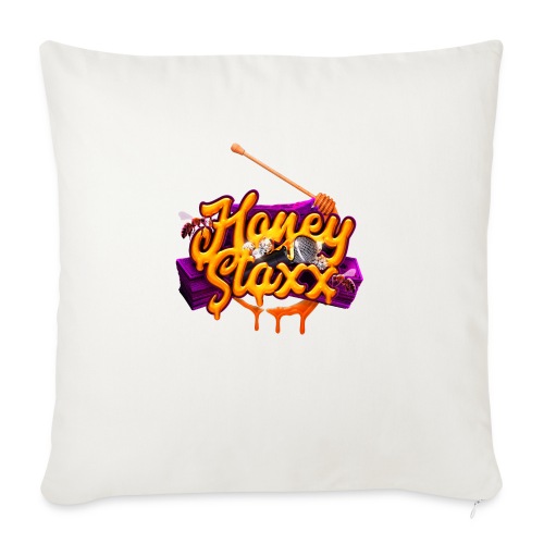 Honey Staxx - Throw Pillow Cover 17.5” x 17.5”