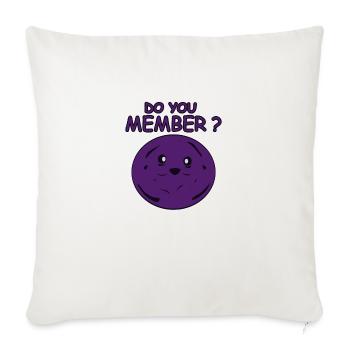 Funny Member Berries South Park - Throw Pillow Cover 17.5” x 17.5” - natural white - Front