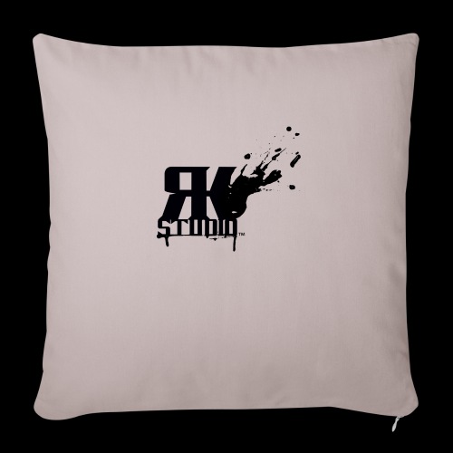 RKStudio Black Version - Throw Pillow Cover 17.5” x 17.5”