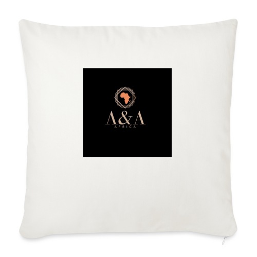 A&A AFRICA - Throw Pillow Cover 17.5” x 17.5”