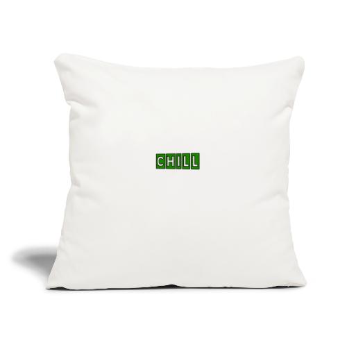cool - Throw Pillow Cover 17.5” x 17.5”