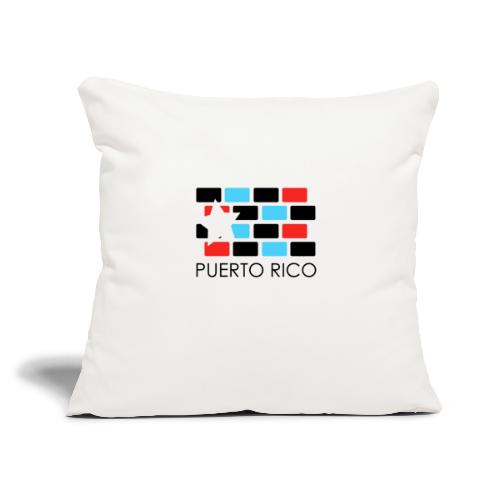Adoquines PR - Throw Pillow Cover 17.5” x 17.5”