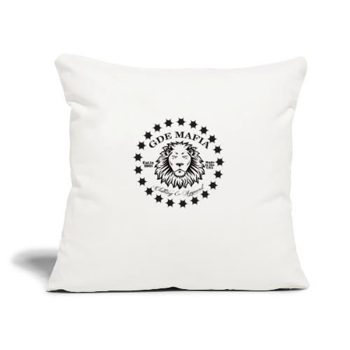 Lion with stars - American Lion Association - Throw Pillow Cover 17.5” x 17.5”