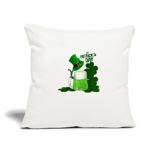 St Patrick s Day 1 - Throw Pillow Cover 17.5” x 17.5”