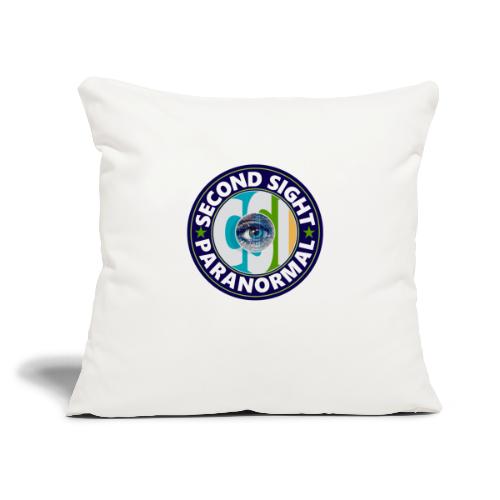 Second Sight Paranormal TV Fan - Throw Pillow Cover 17.5” x 17.5”