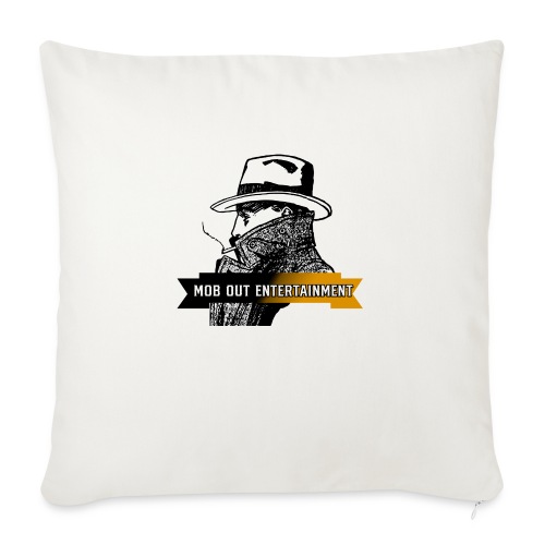 Mob Out Ent Logo - Throw Pillow Cover 17.5” x 17.5”