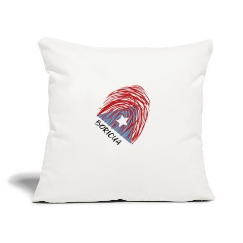 Puerto Rico DNA - Throw Pillow Cover 17.5” x 17.5”