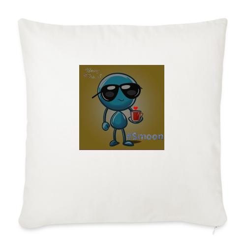 Being Mrs. S #Smoon - Throw Pillow Cover 17.5” x 17.5”