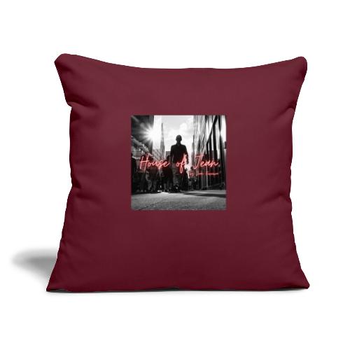 House of Jean - Throw Pillow Cover 17.5” x 17.5”