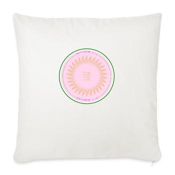 You are the light of the world - Throw Pillow Cover 17.5” x 17.5” - natural white - Front