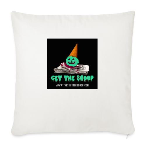 New Green Scoop - Throw Pillow Cover 17.5” x 17.5”