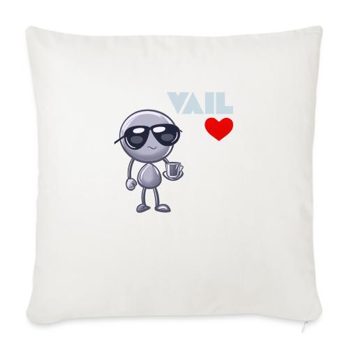 Smoon City_Vail - Throw Pillow Cover 17.5” x 17.5”