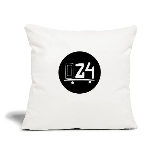 024 - Throw Pillow Cover 17.5” x 17.5”