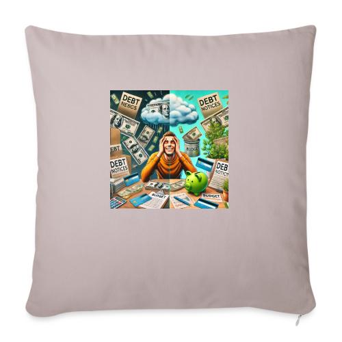 DALLE 2025 09 13 15 58 23 A conceptual illus - Throw Pillow Cover 17.5” x 17.5”