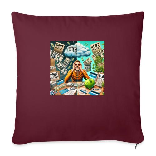 DALLE 2025 09 13 15 58 23 A conceptual illus - Throw Pillow Cover 17.5” x 17.5”