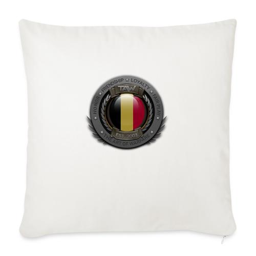 TAW SEAL flags Belgium - Throw Pillow Cover 17.5” x 17.5”