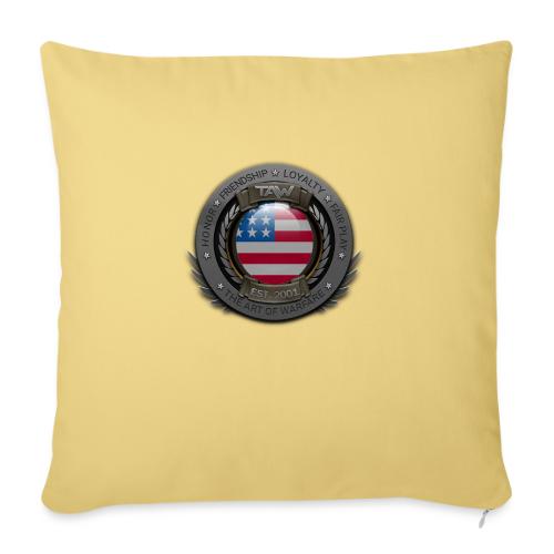 TAW SEAL flags USA - Throw Pillow Cover 17.5” x 17.5”