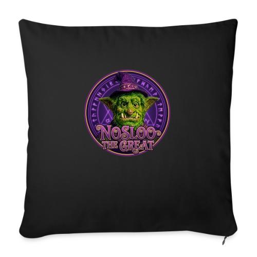 Nosloo the Great - Throw Pillow Cover 17.5” x 17.5”