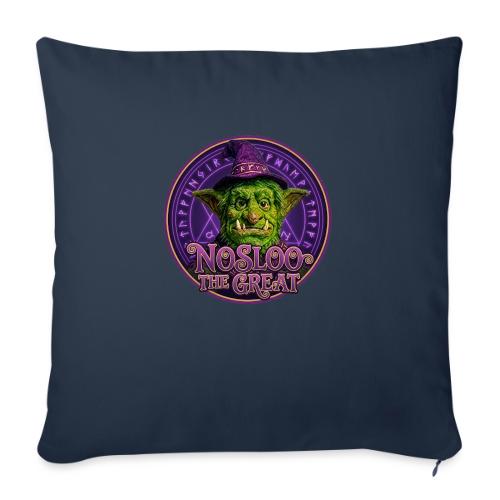 Nosloo the Great - Throw Pillow Cover 17.5” x 17.5”