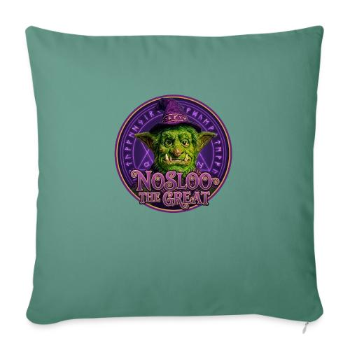 Nosloo the Great - Throw Pillow Cover 17.5” x 17.5”